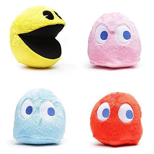 PAC-MAN サウンドプラッシュ 5個セット箱付き ぬいぐるみ ぬいぐるみ